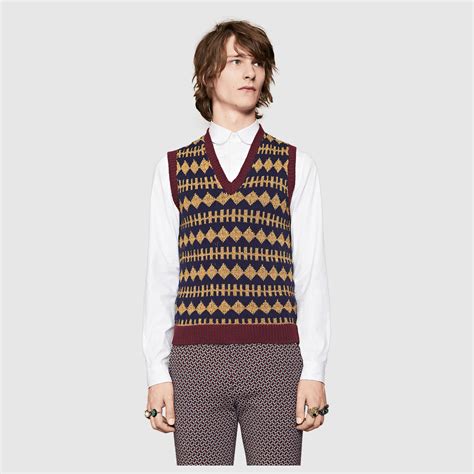 gilet gucci homme|homme gucci men.